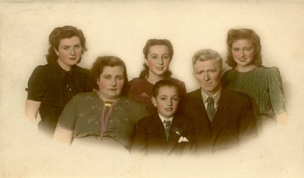 La Familia de Enrique Manassero (Ao 1940)