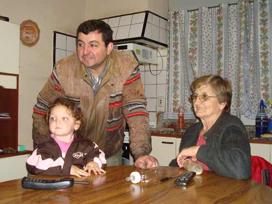 Edis con su hijo y 1 Bisnieta (Oct/2007)
